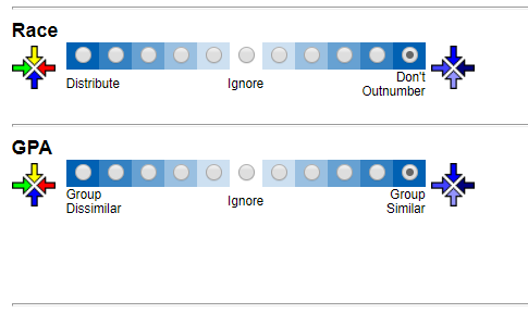 Choice to the Right (Don’t Outnumber/Group Similar)